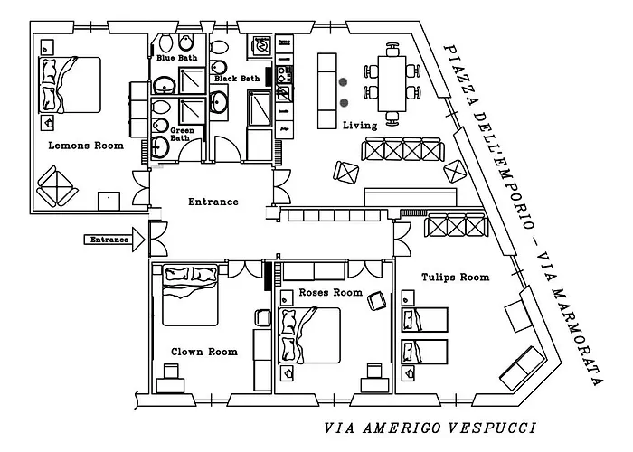 Apartmán Irene's The Řím